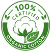 100% Certified Organic Cotton